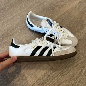 Adidas black&white sambas